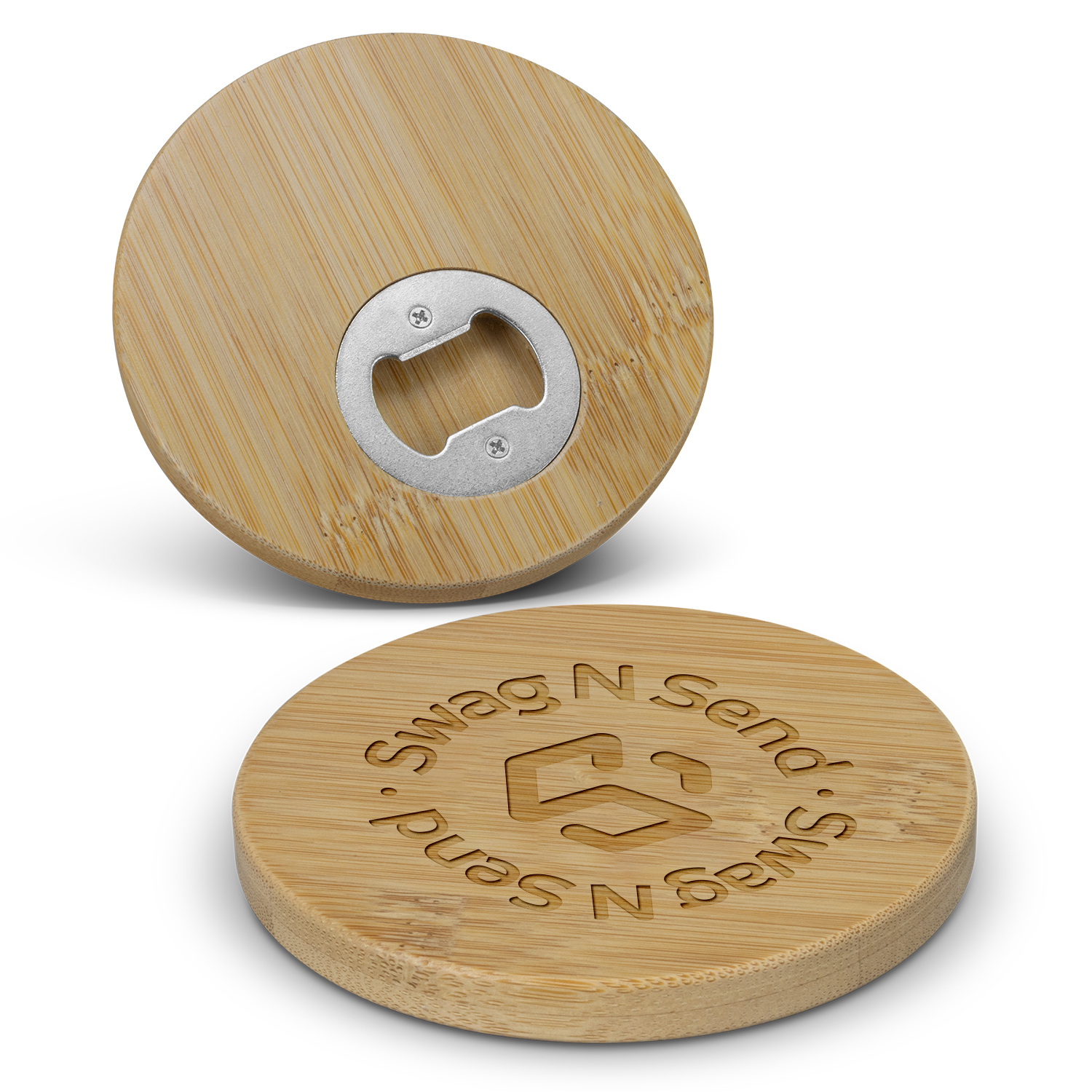Bamboo Bottle Opener image