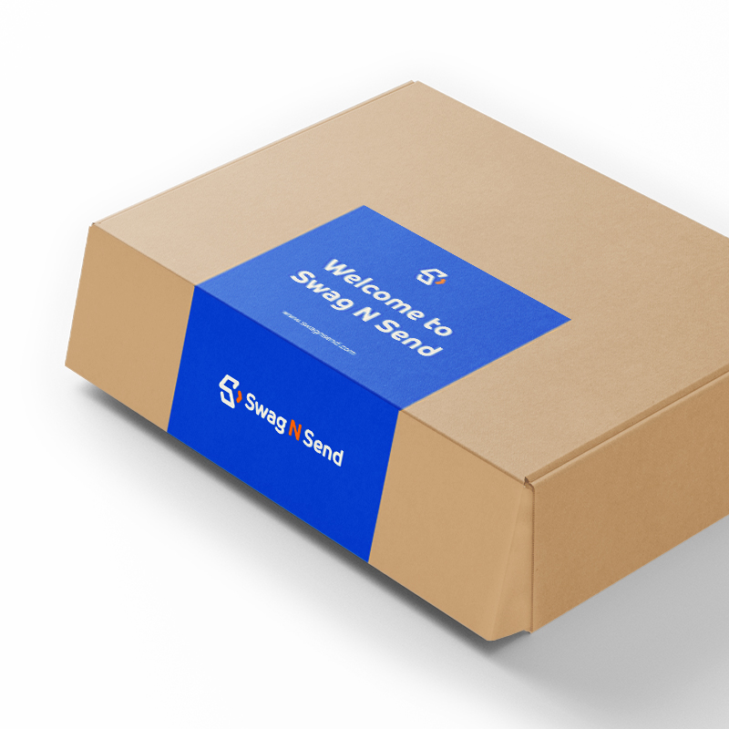 Mailer Box with sticker image