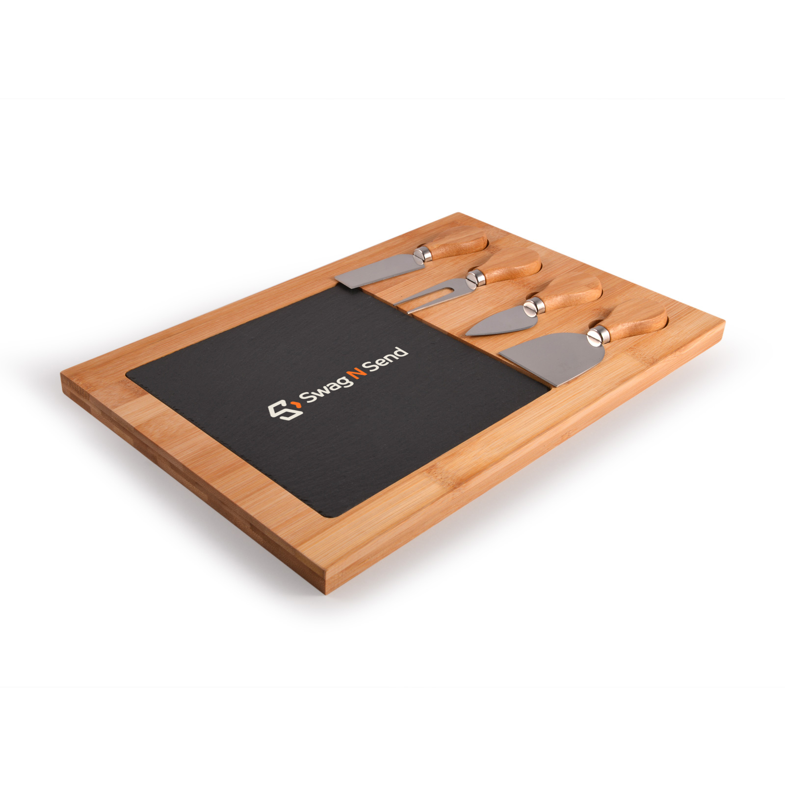 Mosaic Bamboo Slate Cheese Board image