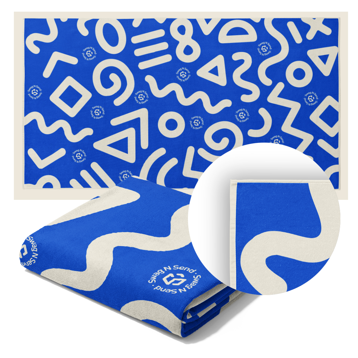 Sand Free Towel – Full Colour image